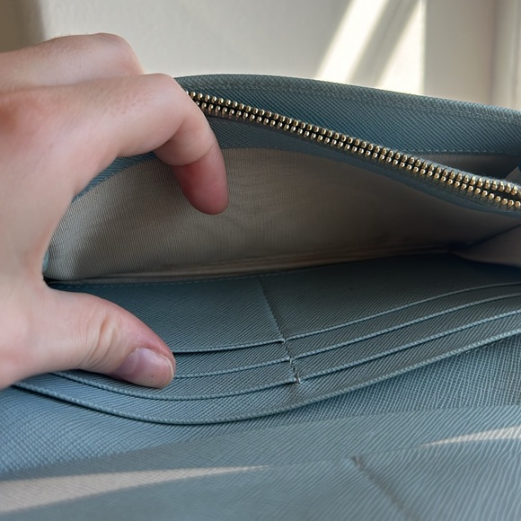 RARE Prada Saffiano Leather Long Wallet - Picture 6 of 13